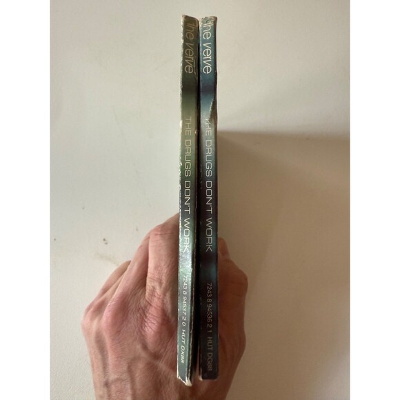 The Verve Drugs Don't Work CD Single Two Different Versions Import UK Digipak - Picture 3 of 4